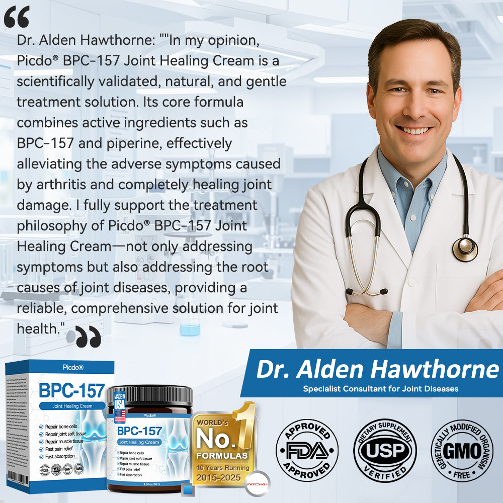 𝖯𝗂𝖼𝗱𝗼® BPC-157 Joint Healing Cream🦴Treats Arthritis, Neuropathy, Rheumatism, Sports Injuries & More👍